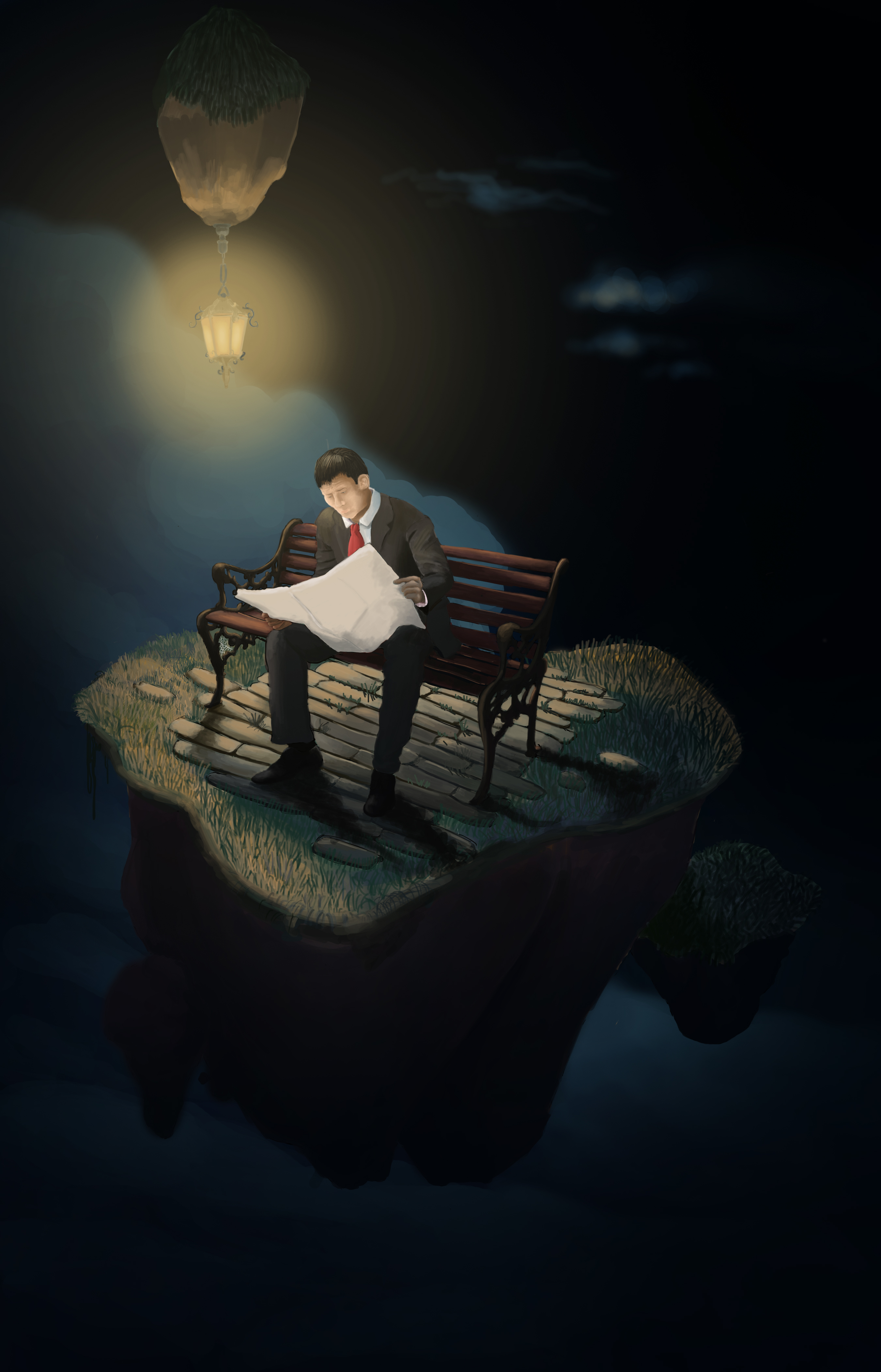 Человек на острове