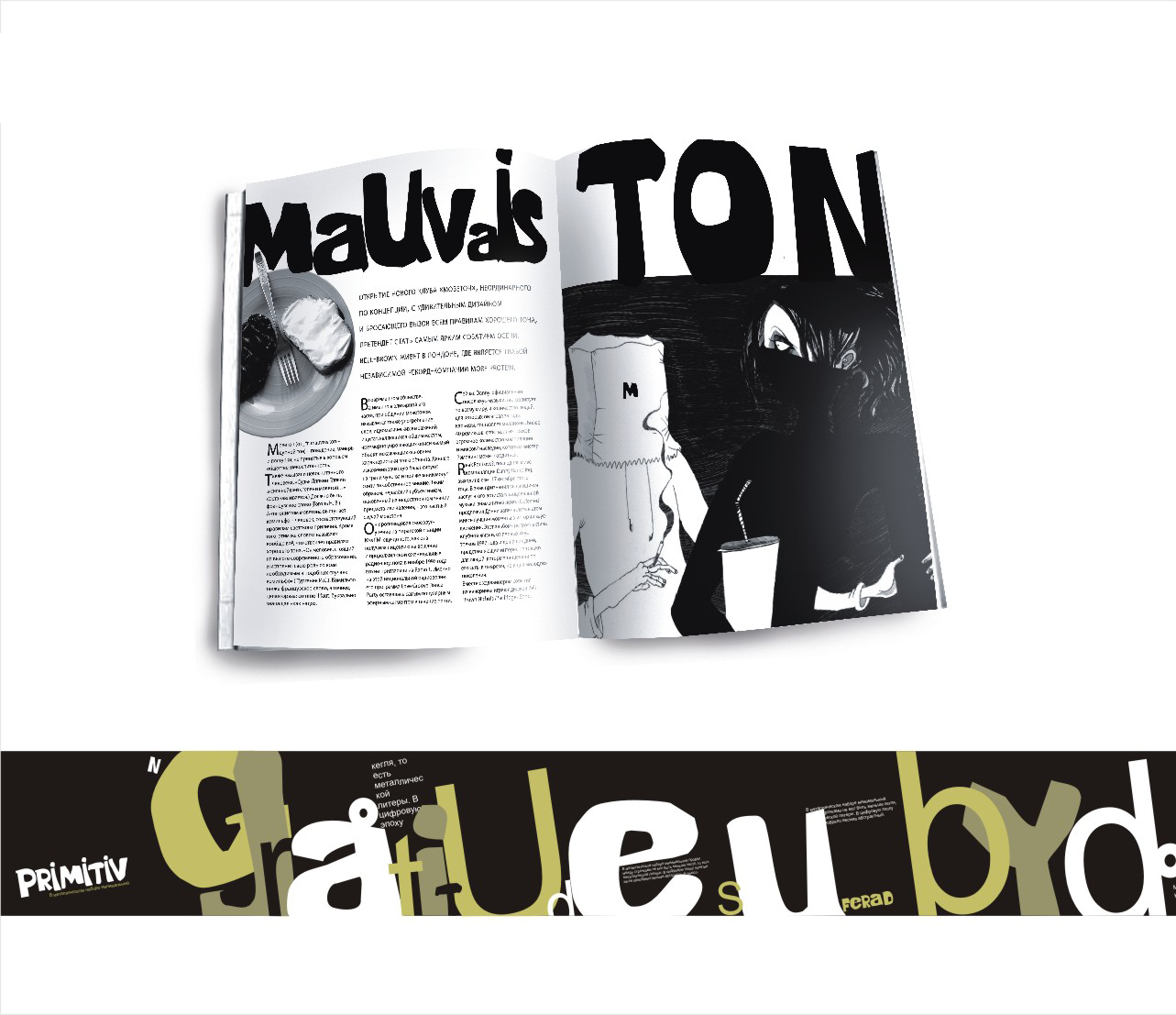 шрифтовая гарнитура для полиграфии