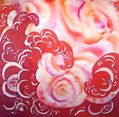 Платок "Хвост дракона"