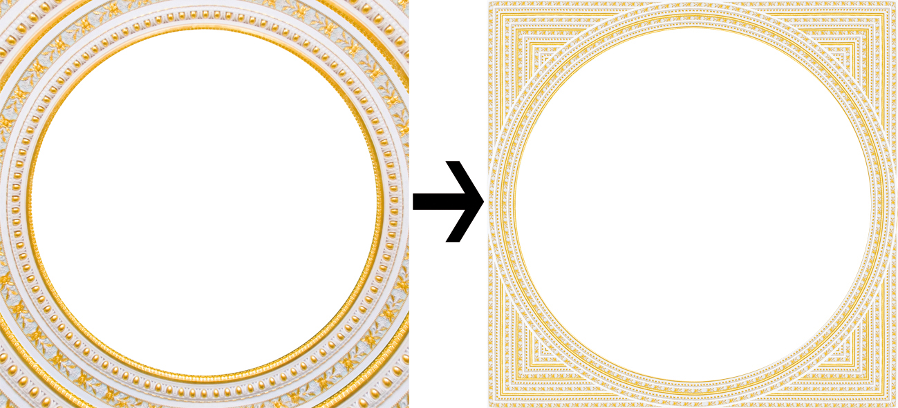 Фотопечать "Рамка" для строительной компании