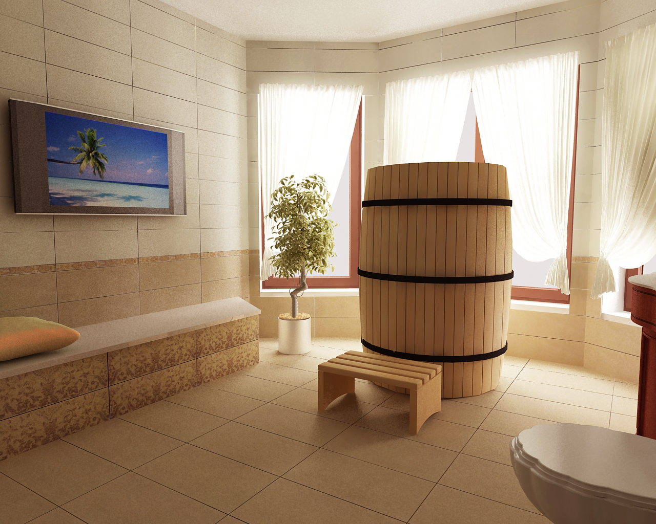 Часный котеджсу хозяина2 этаж