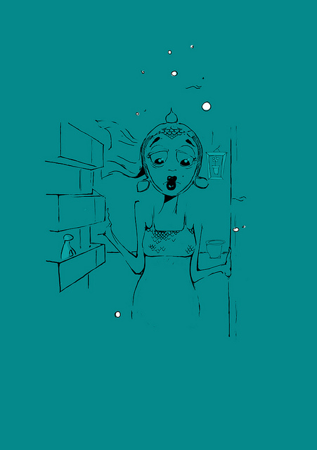 комикс "cat-ching"