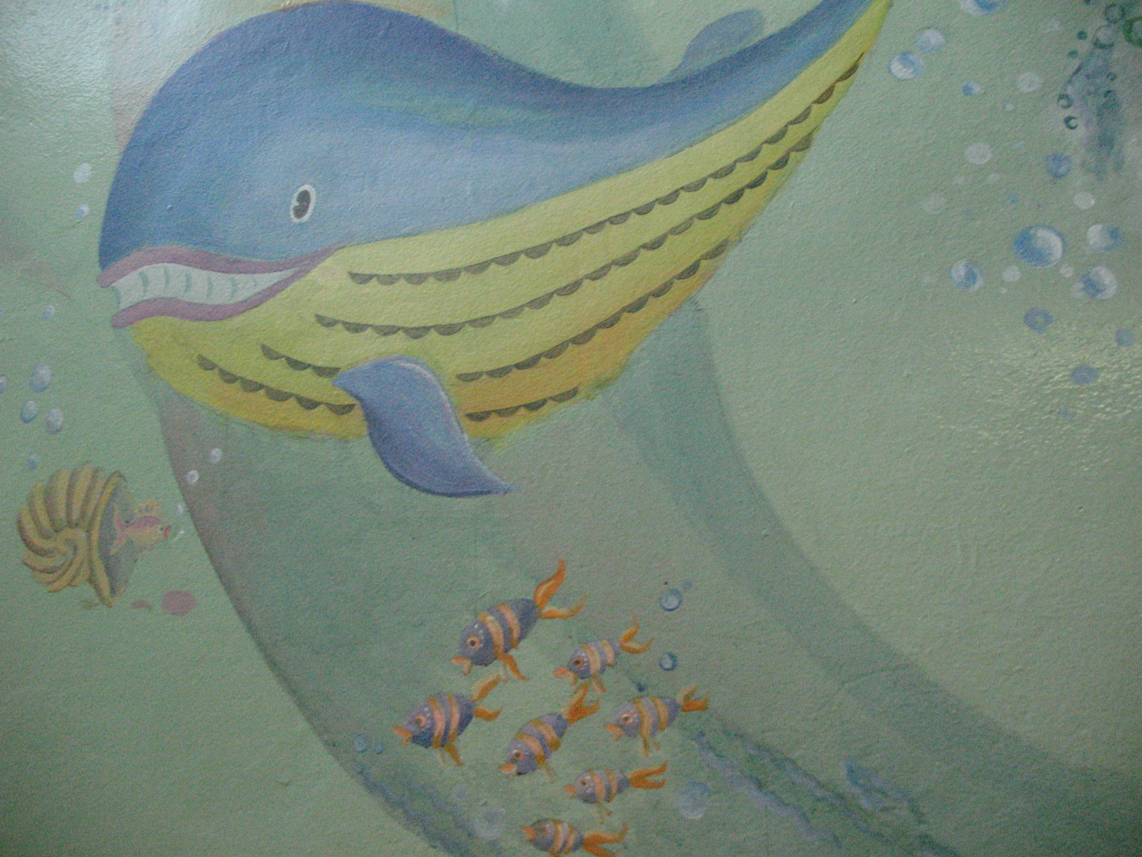 роспись стен в д/с