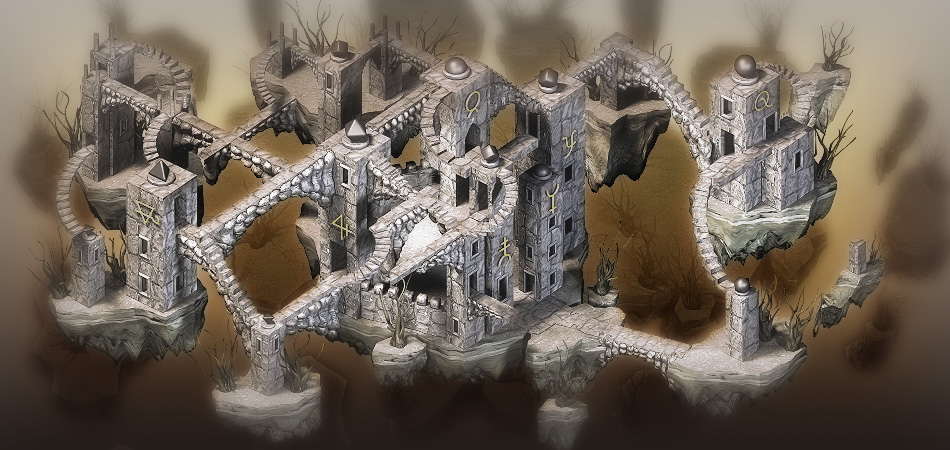 пример локации для компьютерной игры