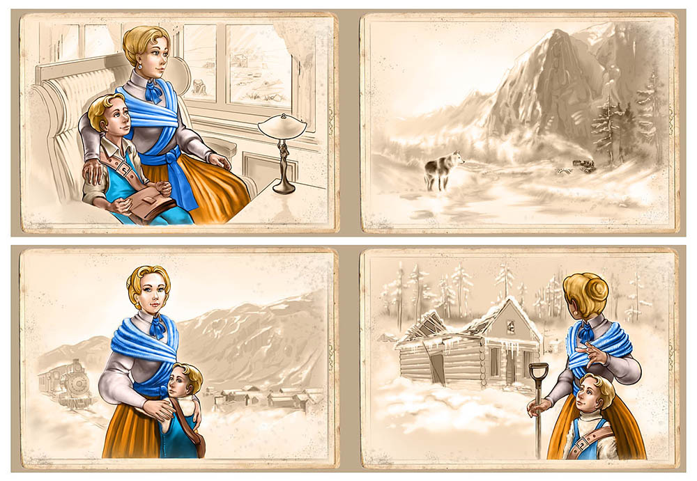 комиксы к игре