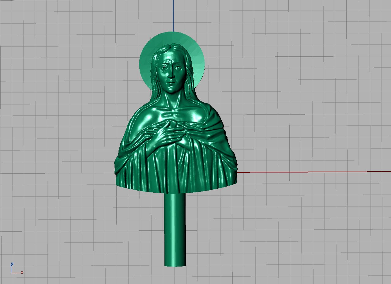 Накладка на подвеску " Мария египетская"