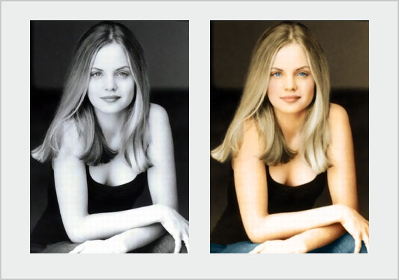 Из ЧБ в Цвет