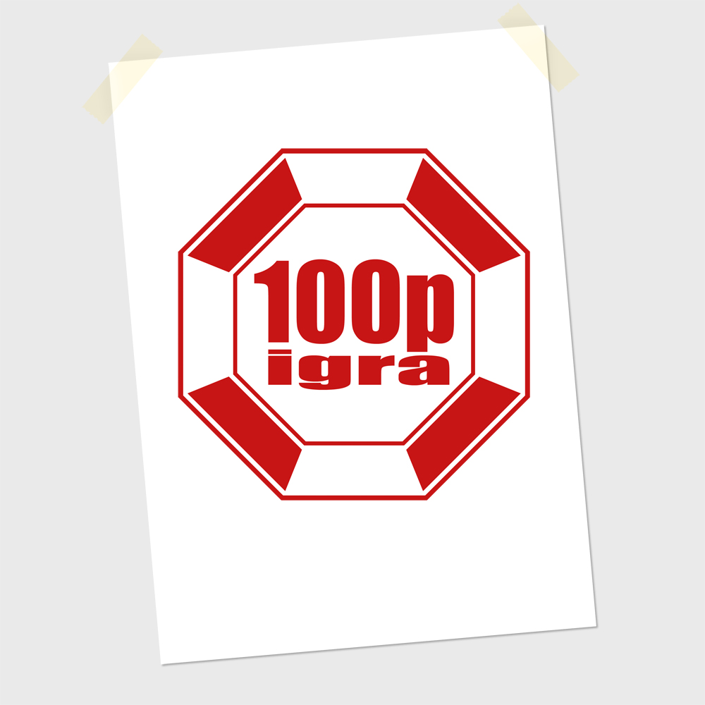 Логотип StopIgra. Вариант №4