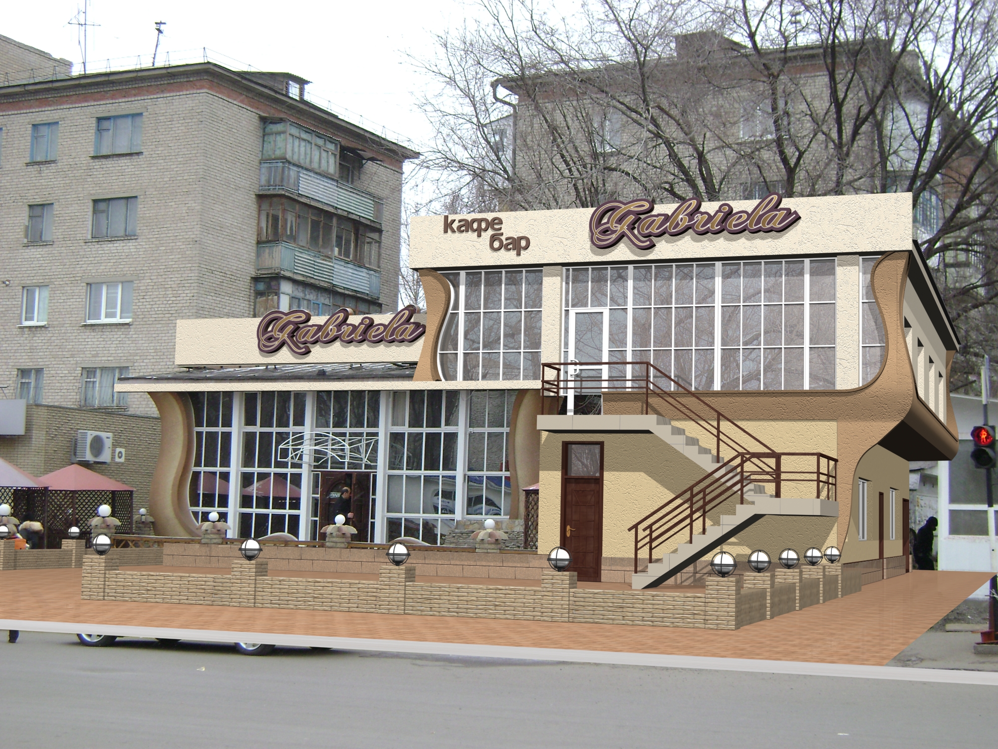 кафе - надстройка