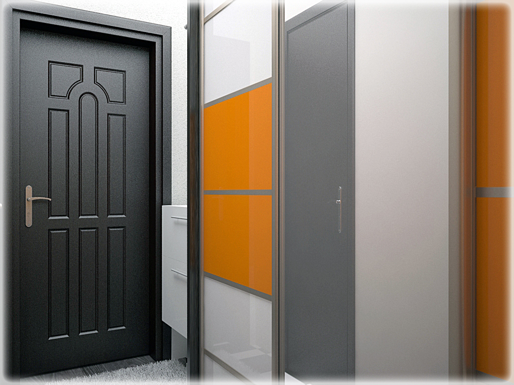 Прихожая в двухкомнатной квартире