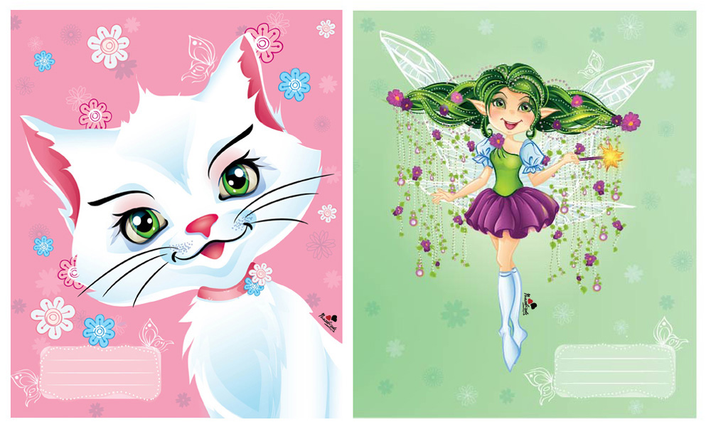 Обложка для школьных тетрадей