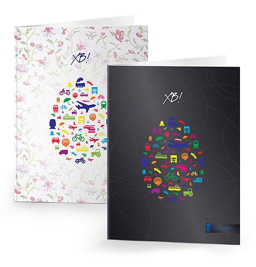 Открытка к Пасхе, корпоративная