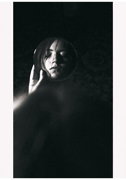 фото с зеркальцем