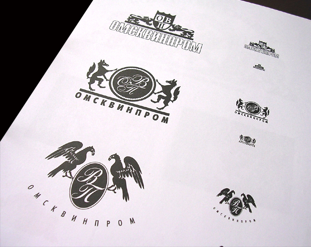 логотип компании "омсквинпром"