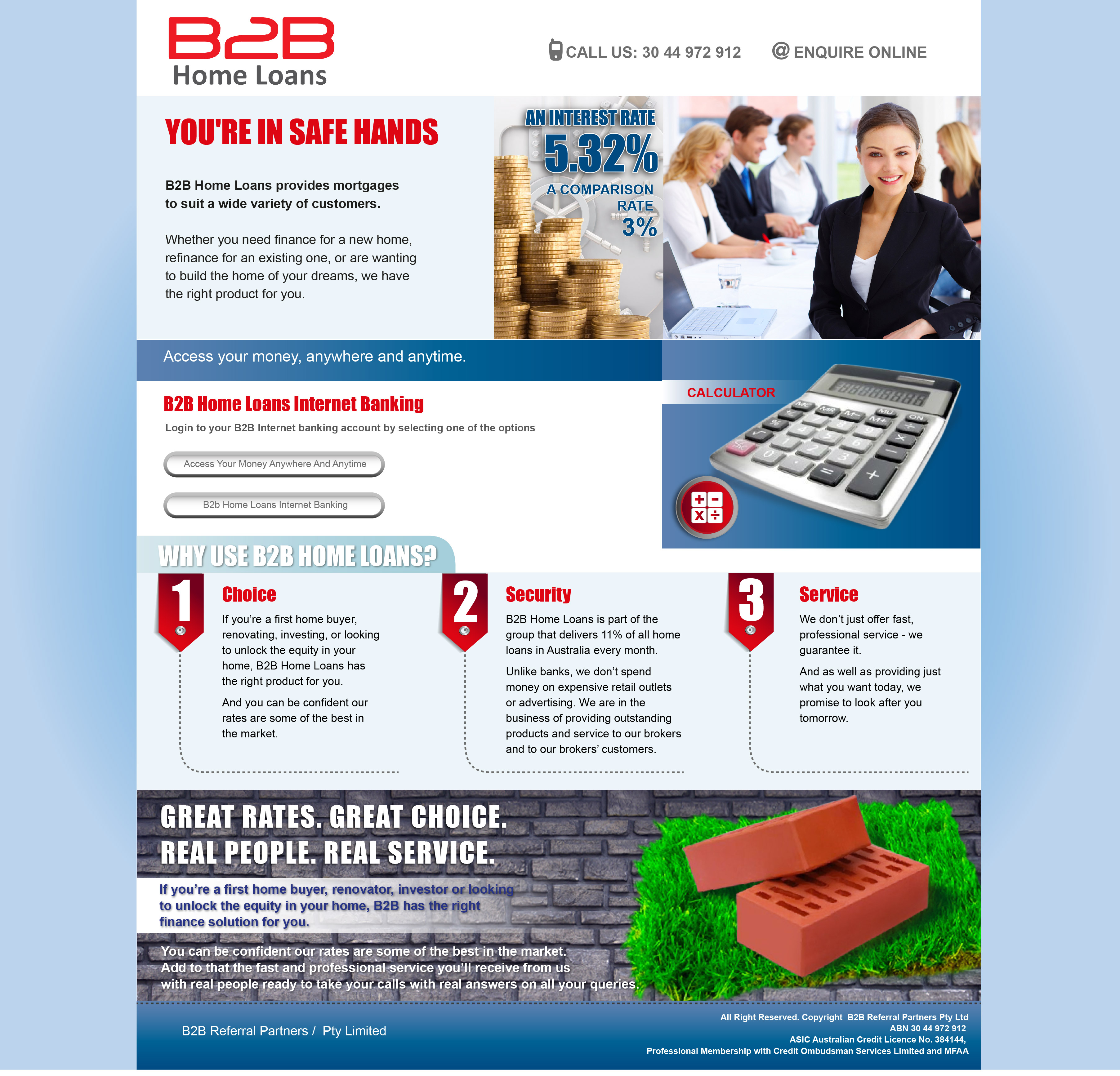 Сайт B2B_главная