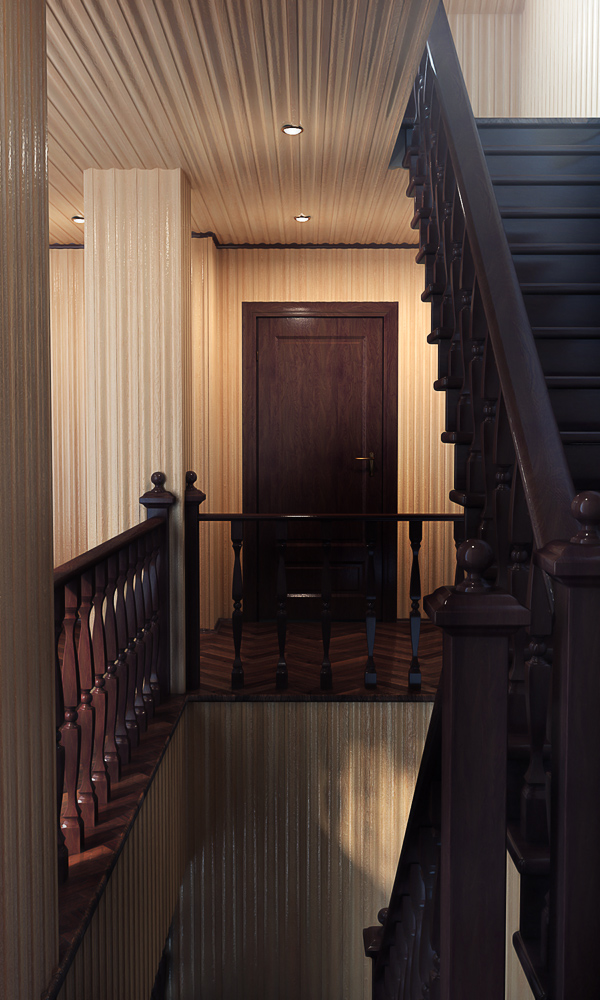 Лестница + Панели