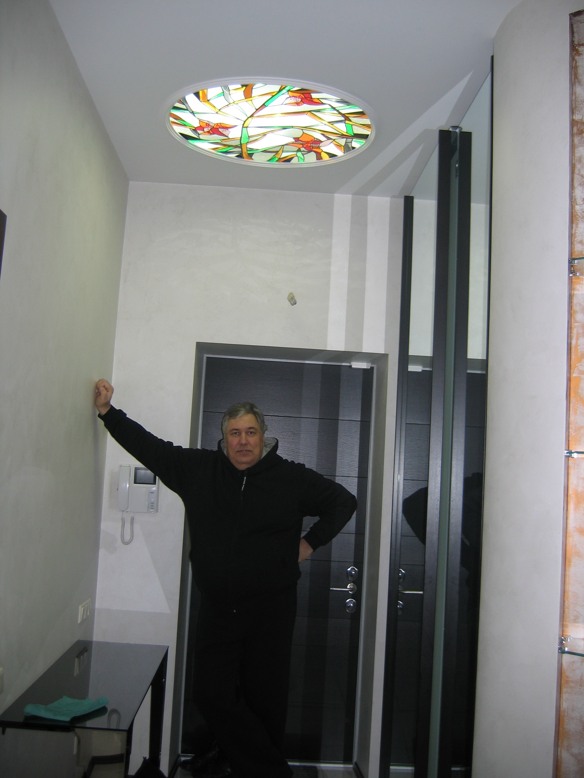 витраж потолочный