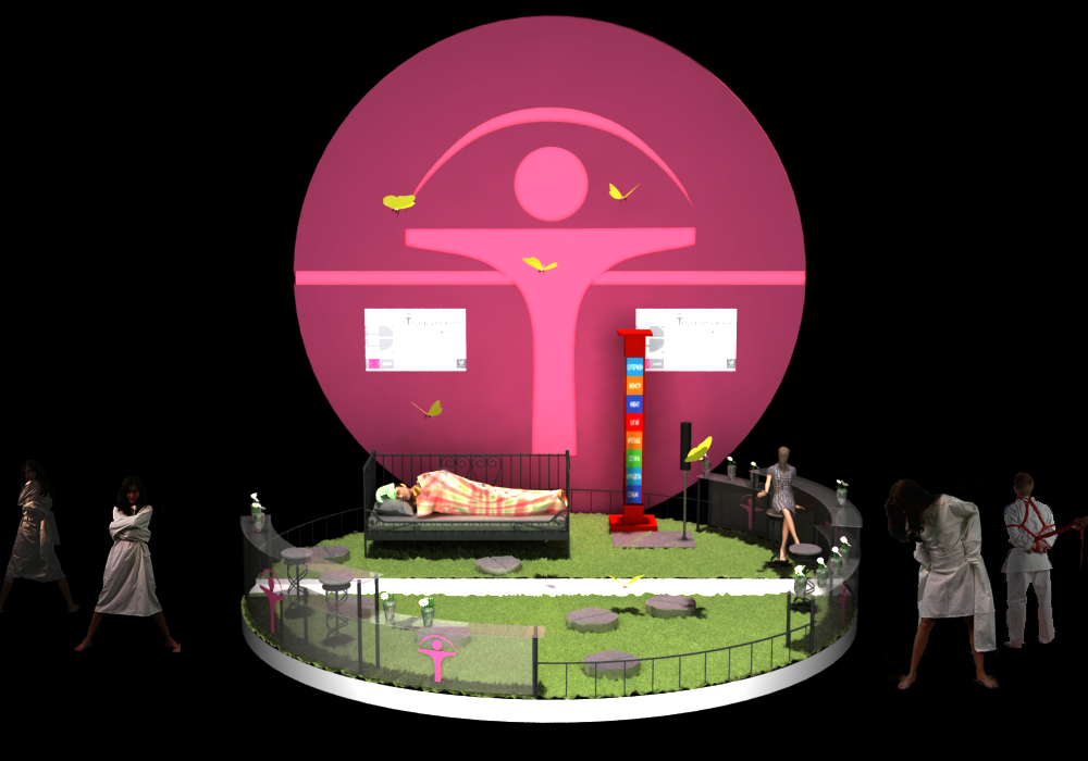 Выставочный стенд фирмы "Валента". 2010г.