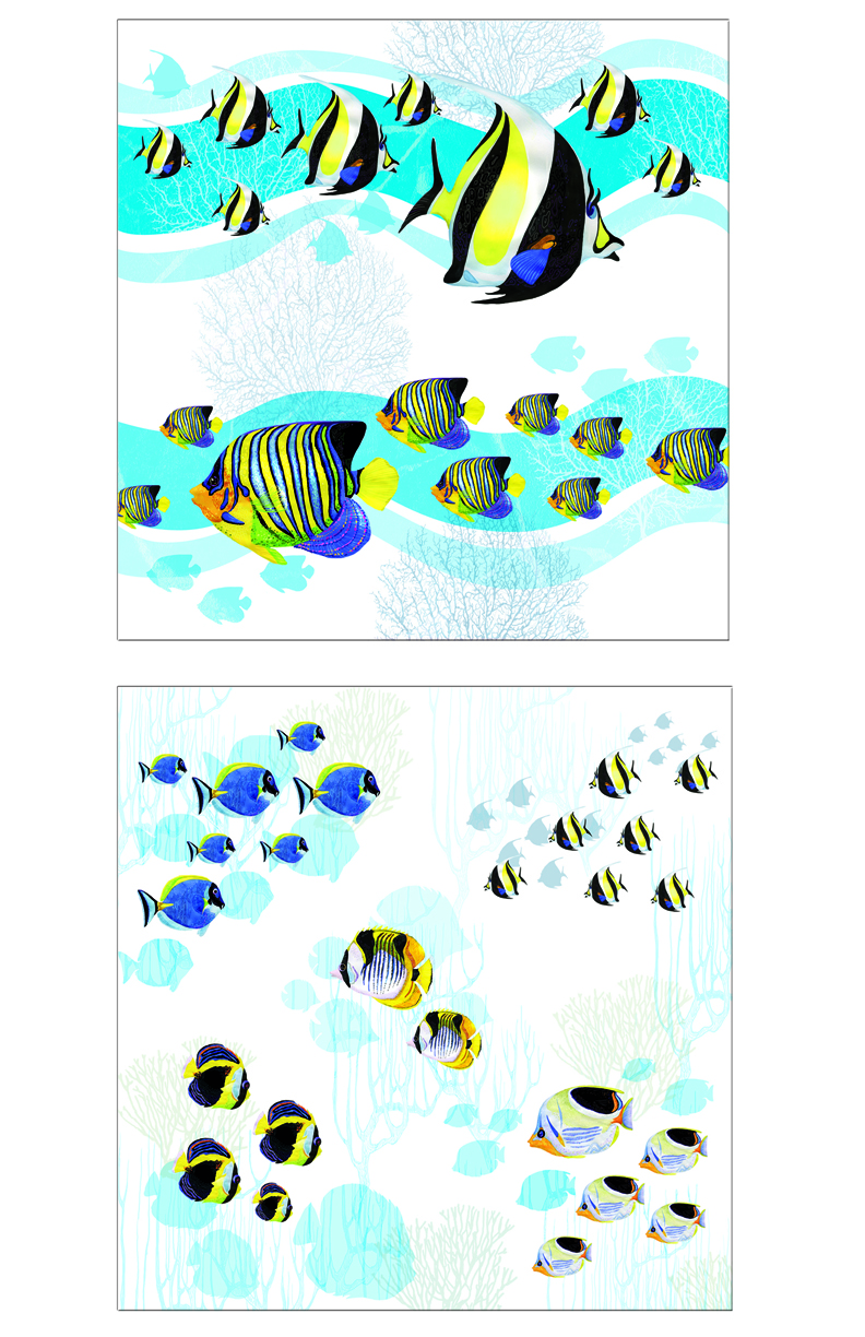 Ткани "Рыбы" 1