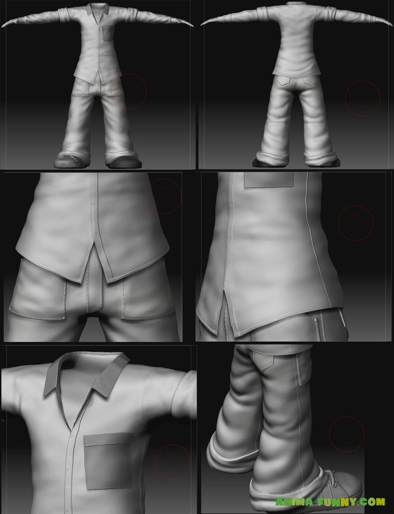 Персонаж Юра - тело