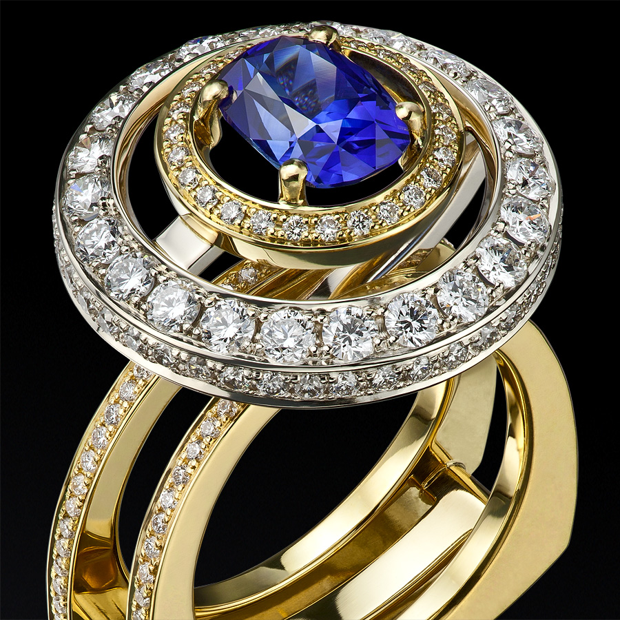 Фотосъемка Ювелирных изделий с Драгоценными камнями Diamond Jewellery