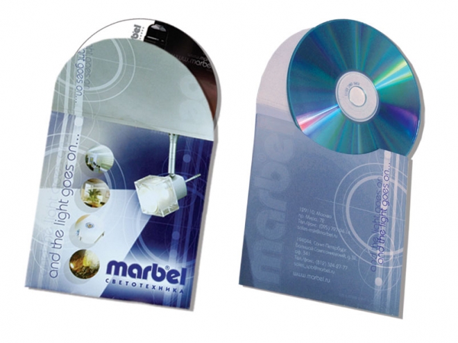 CD обложка для ООО "Марбел"