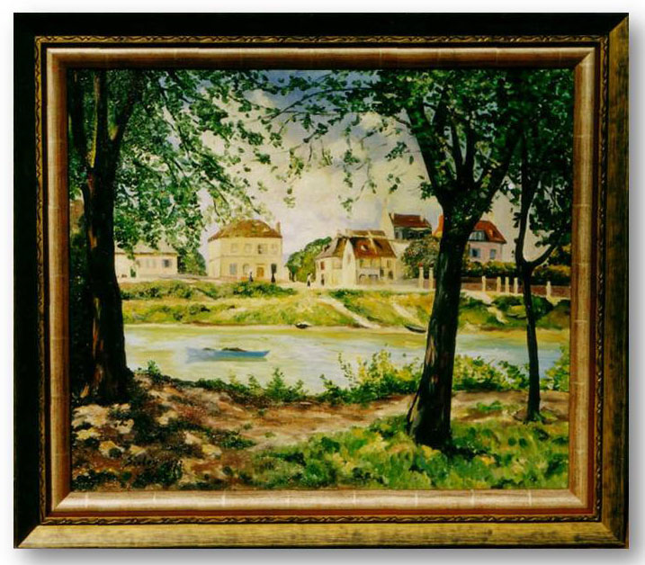 Копия с репродукции картины