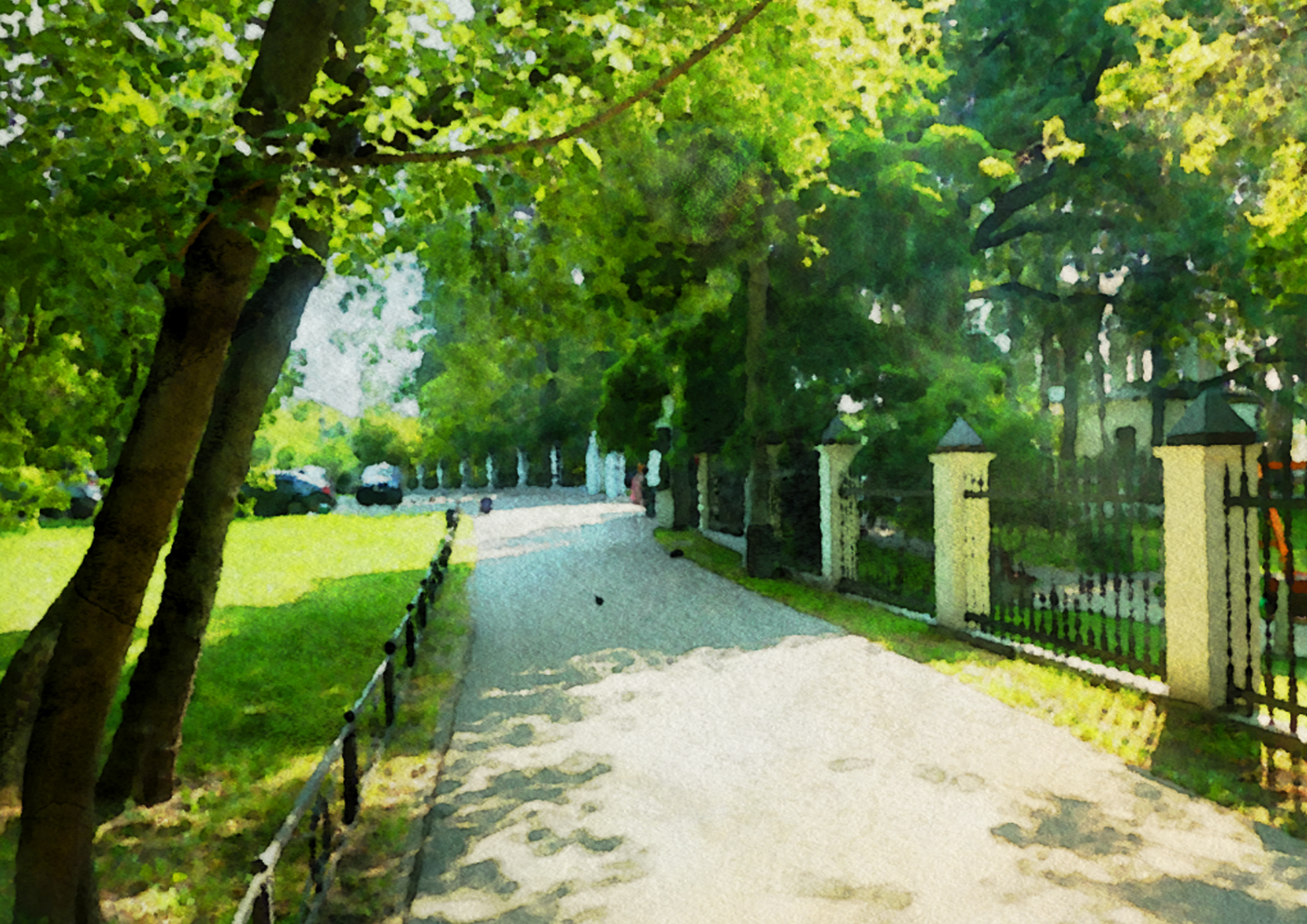 этюд 8. акварель