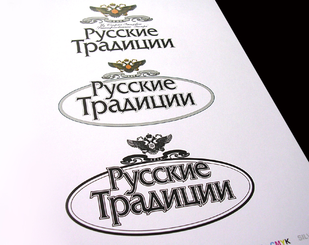 логотип компании "русские традиции"