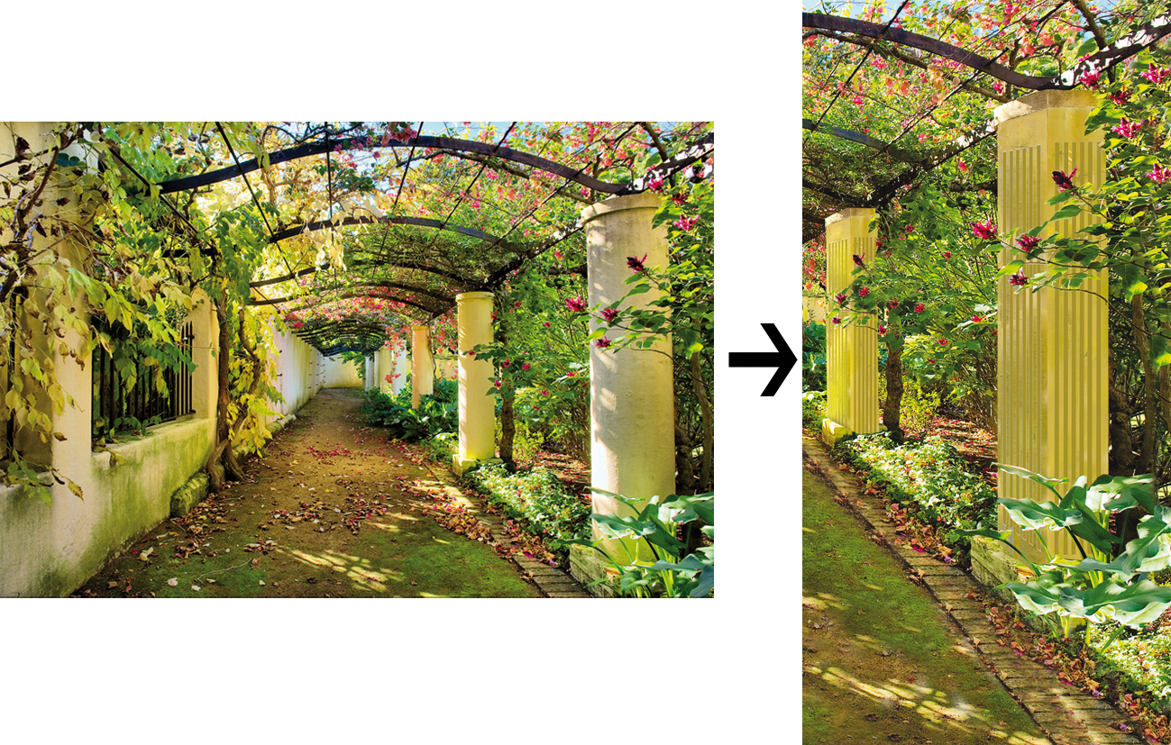 Клипарт "Аллея"