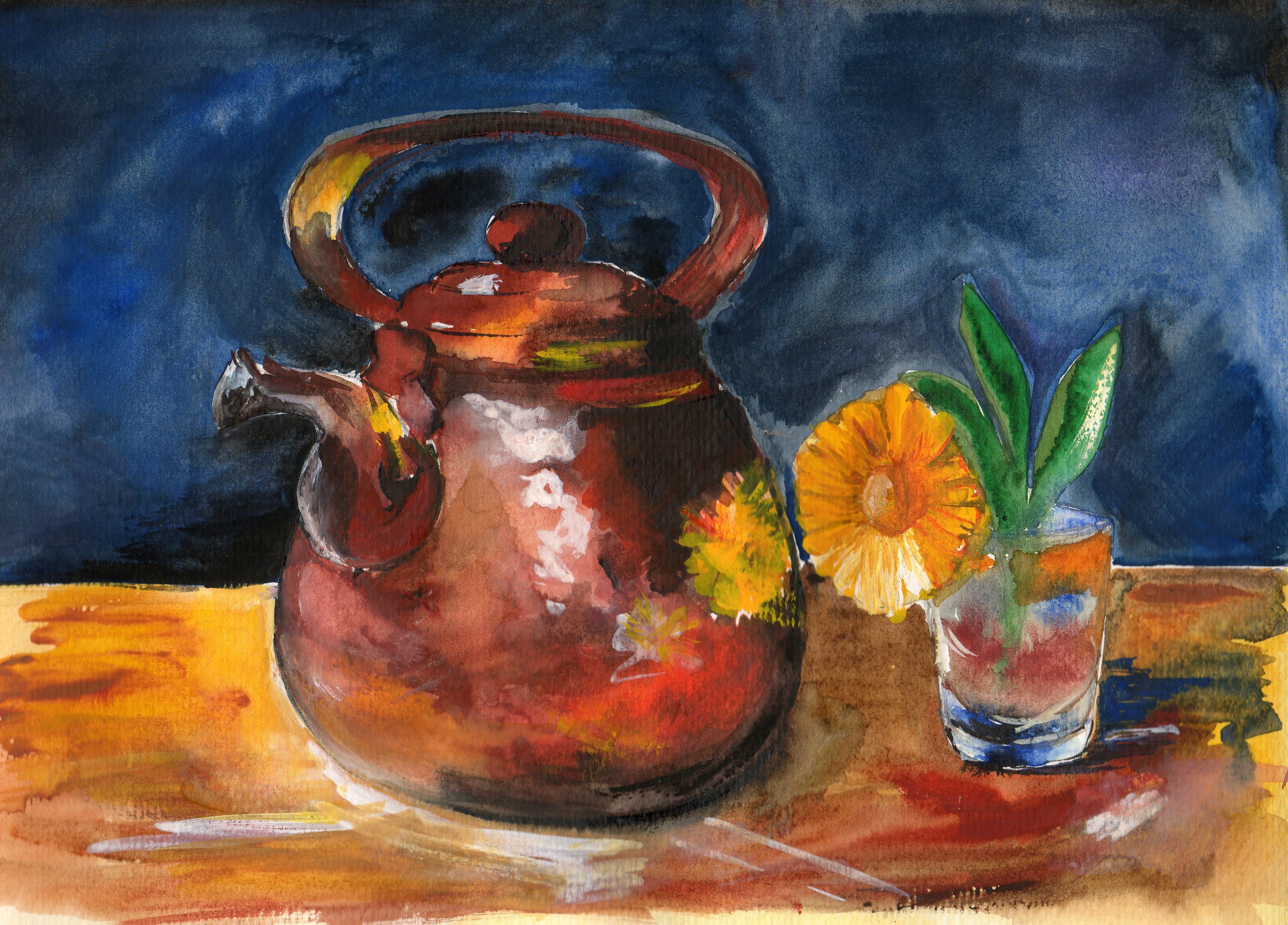 Медный чайник