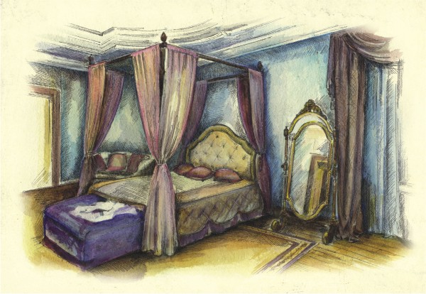 Интерьер, поселок "Монолит"