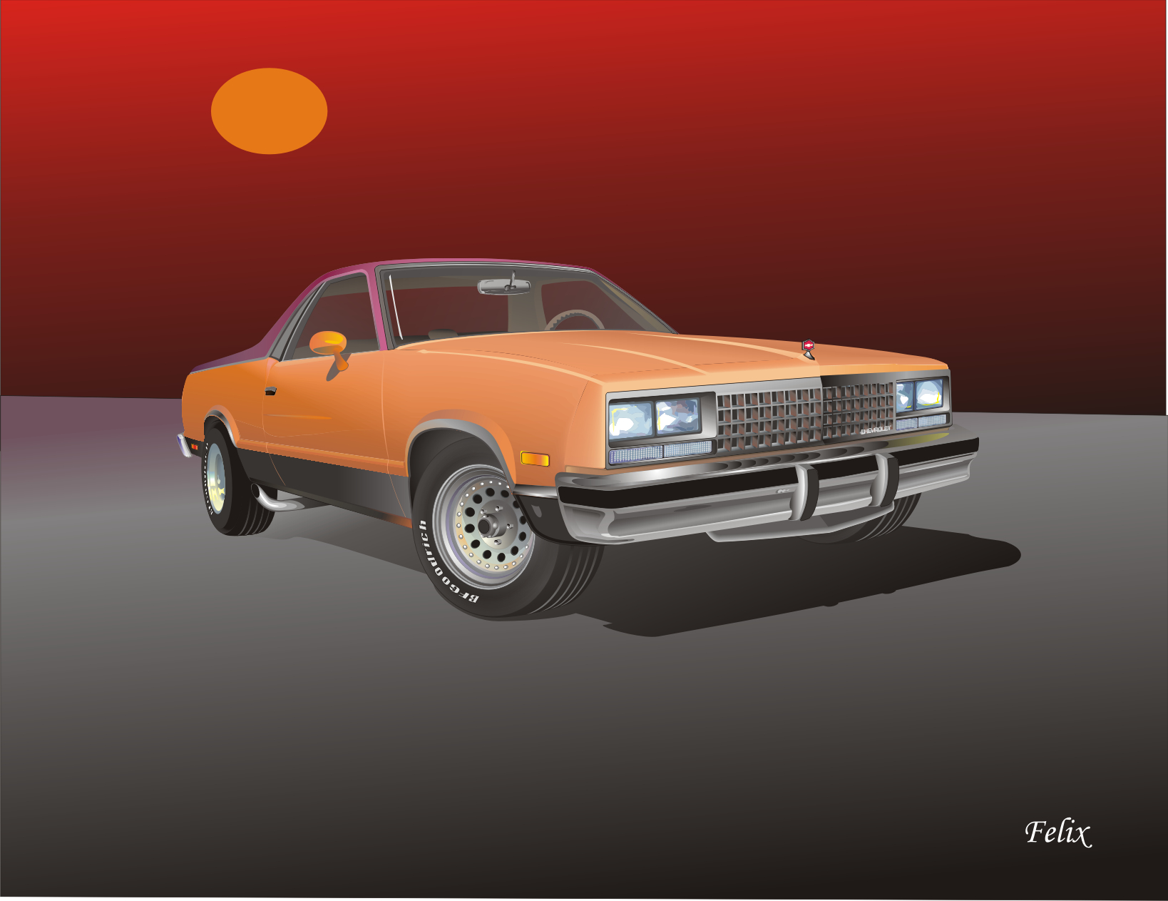 Vector - орисовка по фото