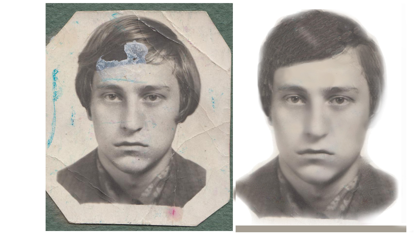 Реставрация фотографий.