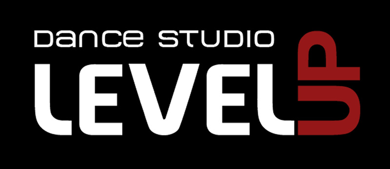 Логотип для танцевальной студии "Level Up"