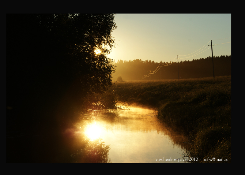 Тихий вечерв Карелии