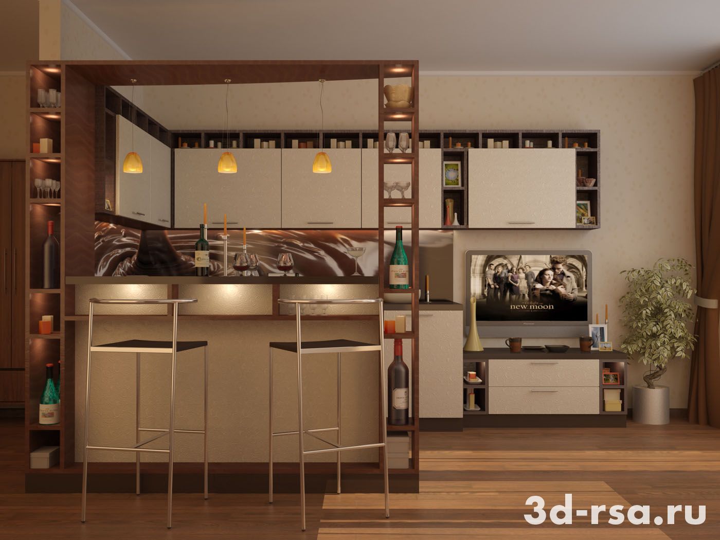 Визуализация мебели фабрики "Астарта"