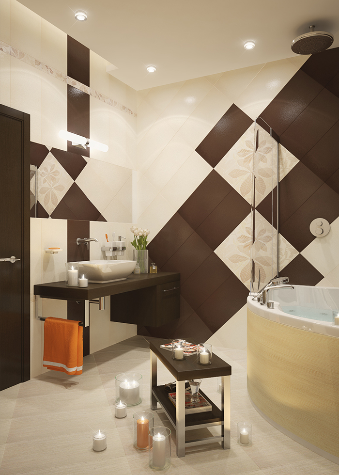 Санузел "Дождь в Альпах" 1