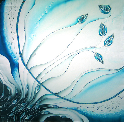 Платок "Физалис"