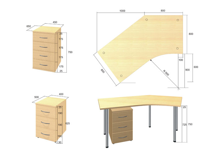 нестандартная мебель для "Citroen"