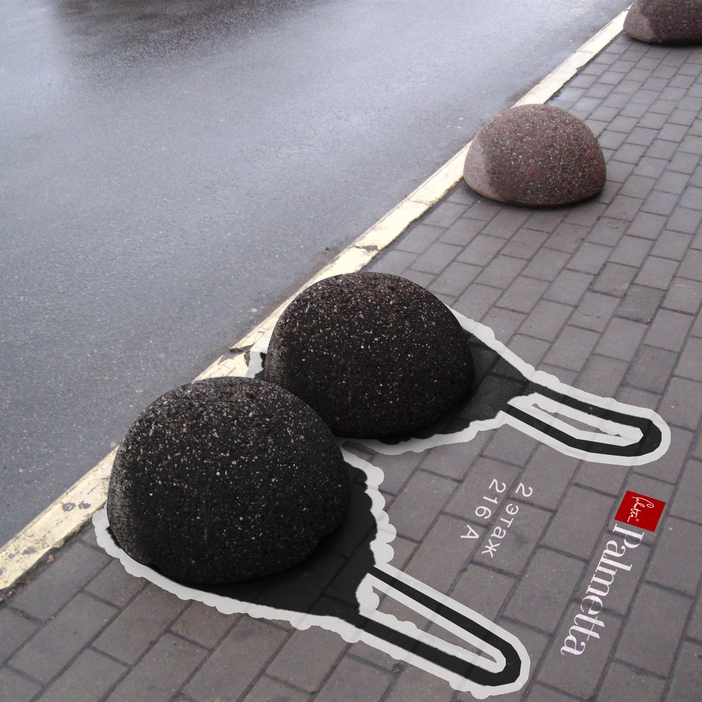 ambient реклама для сети салонов женского белья