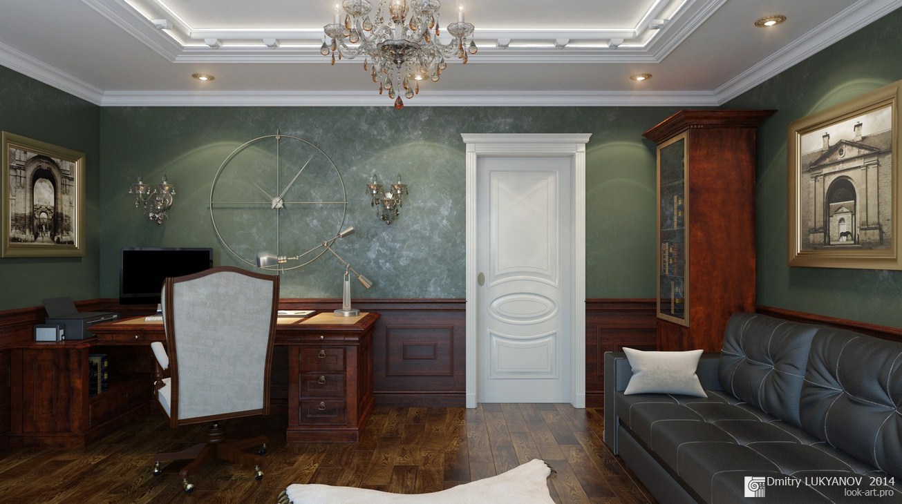 Гостиная-кабинет