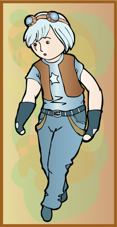 Стим-панк мальчик