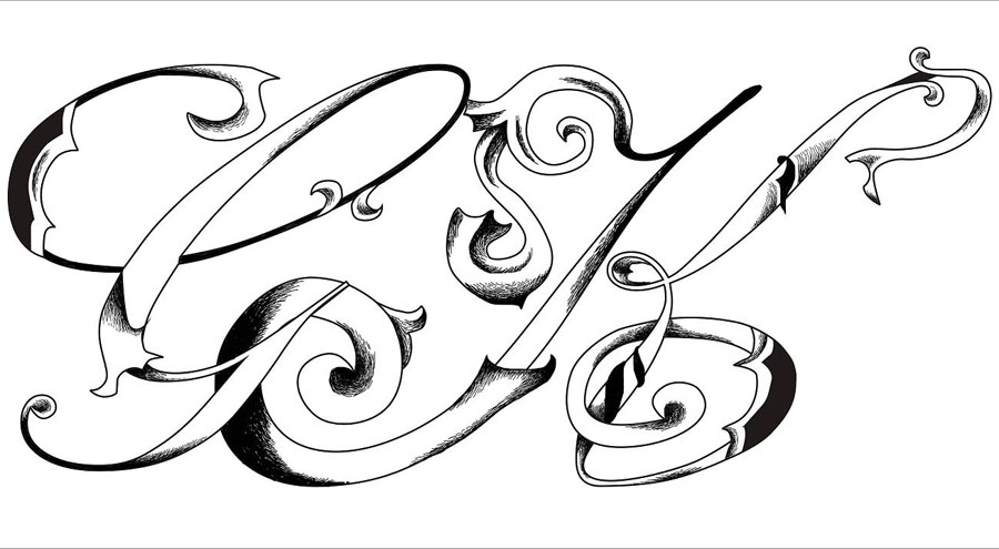 Монограмма "GK"