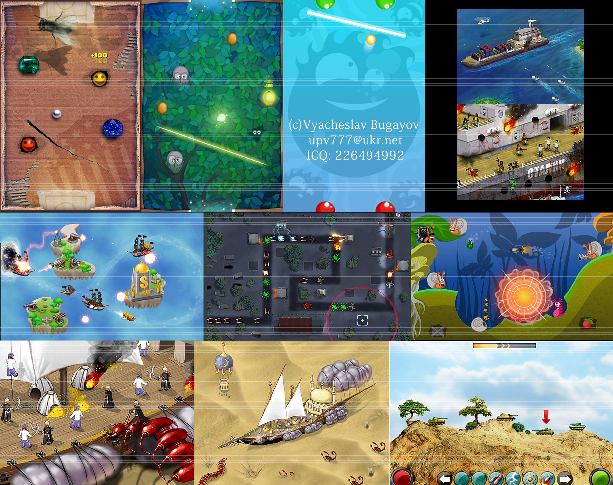 Мокапы для игр под Андроид