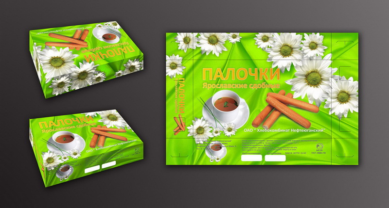 Коробка "Хлебные палочки"