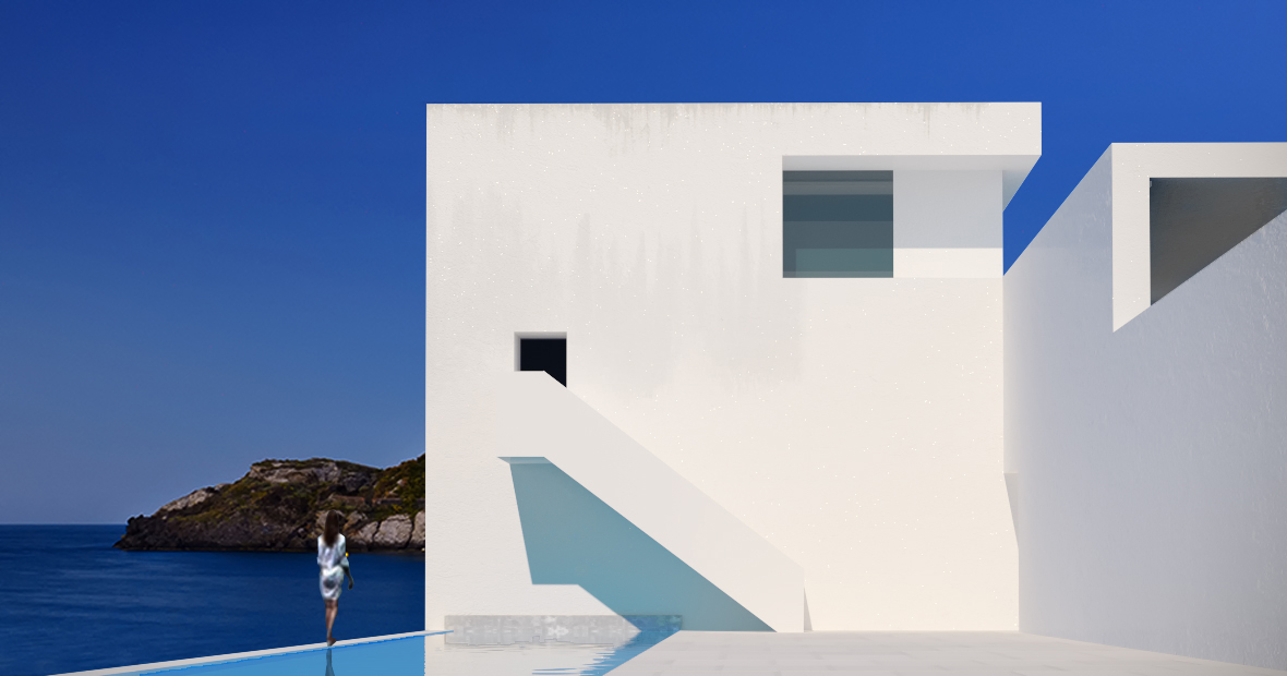 Визуализация виллы в испании