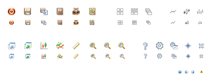 Иконки для биржевой программы Trade FO