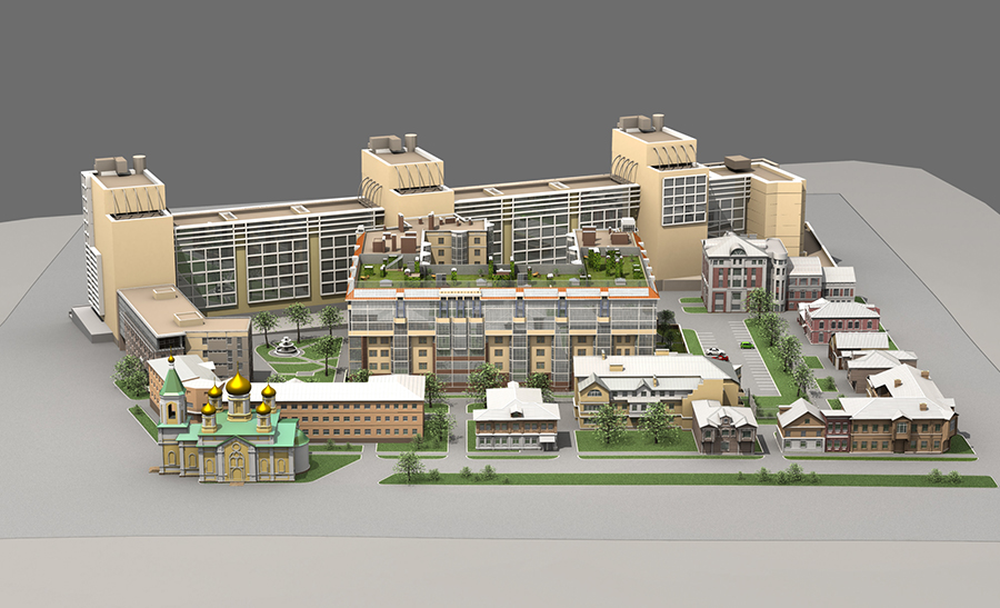 архитектурная визуализация.