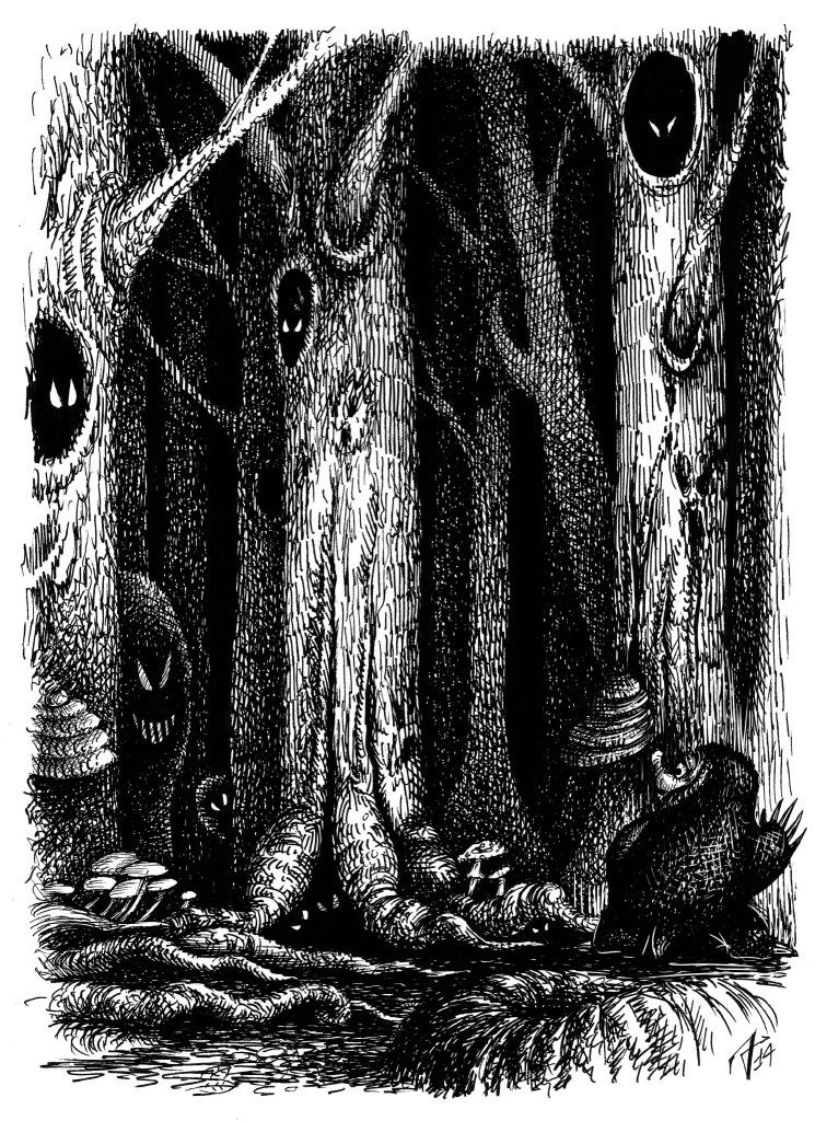 "Ветер в ивах" - иллюстрация